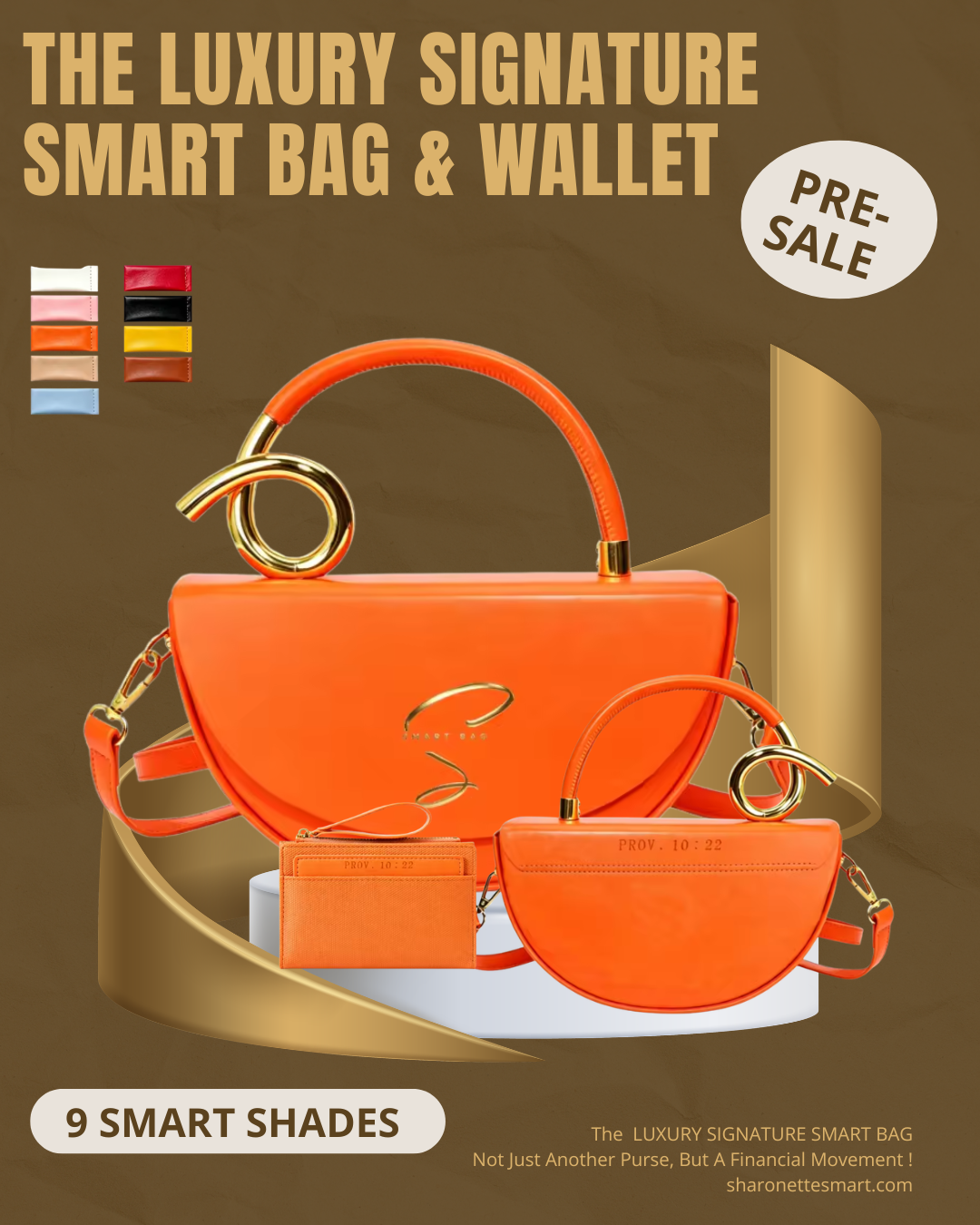 THE LUXURY SIGNATURE SMART BAG™